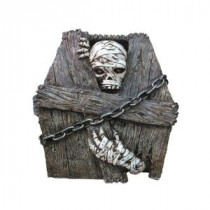 Home Accents Holiday 21 in. Mummy Out from Coffin with LED Lights, Sound and Motion Sensor-LH4037 205823469