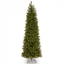 7 ft. Unlit Downswept Douglas Fir Slim Artificial Christmas Tree