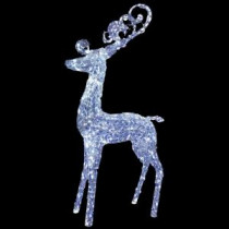 60 in. Reindeer Decoration with LED Lights