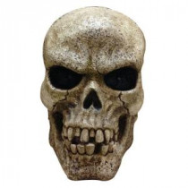 Home Accents Holiday 20.5 in. Giant Skull with LED Lights, Sound and Motion Sensor-LH4014 205823447