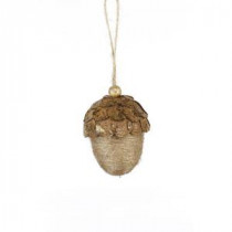 Urban Earth Collection 3.25 in. Cork Top Acorn Ornament (6-Pack)