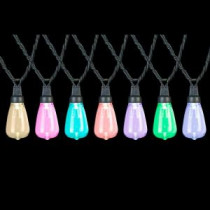12-Light Multi-Color Edison Bulbs Light Set