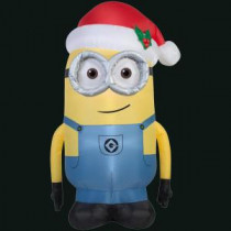 36.22 in. L x 27.56 in. W x 59.84 in. H Inflatable Minion Dave