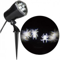 Whirl-A-Motion Spiders White Projection Spotlight