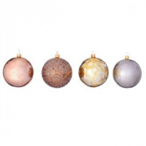 Urban Earth 3 in. Shatterproof Ball Ornament (8-Pack)