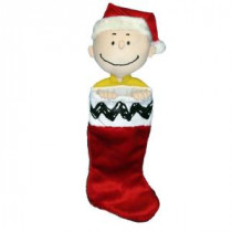 21 in. Charlie Brown Plush Head Stocking