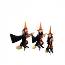 Group of Spooky Witch Lawn Props (3-Count)