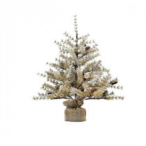 3 ft. Light Brown Cone Artificial Christmas Tree