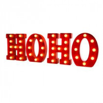 9 in. H Marquee HOHO Sign