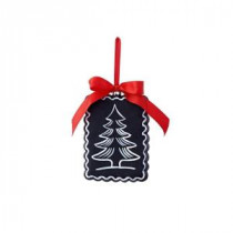 Classic Christmas Collection 5.5 in. Chalkboard Tree Ornament (12-Pack)