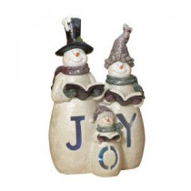 29 in. H Battery Operated Lighted, Musical Joy Snowman Family-2213070 206614471