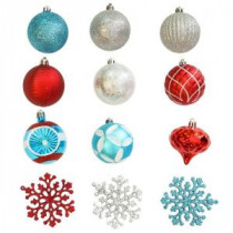 2.3 in. North Pole Shatter-Resistant Assorted Ornament (101-Pack)
