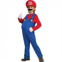 Child Deluxe Super Mario Bros Mario Costume