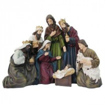 17 in. H Nativity Scene