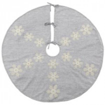 52 in. Snowflake Christmas Tree Skirt