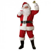 Adult XX-Large Regal Plush Santa Suit Costume
