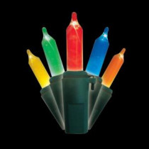 50-Light Warm Glow Multi-Color Traditional Mini Light Set