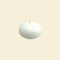 1.75 in. White Floating Candle (24-Box)
