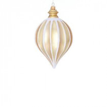 Holiday Collection 6 in. Shatterproof Ribbed Egg Ornament (24-Pack)